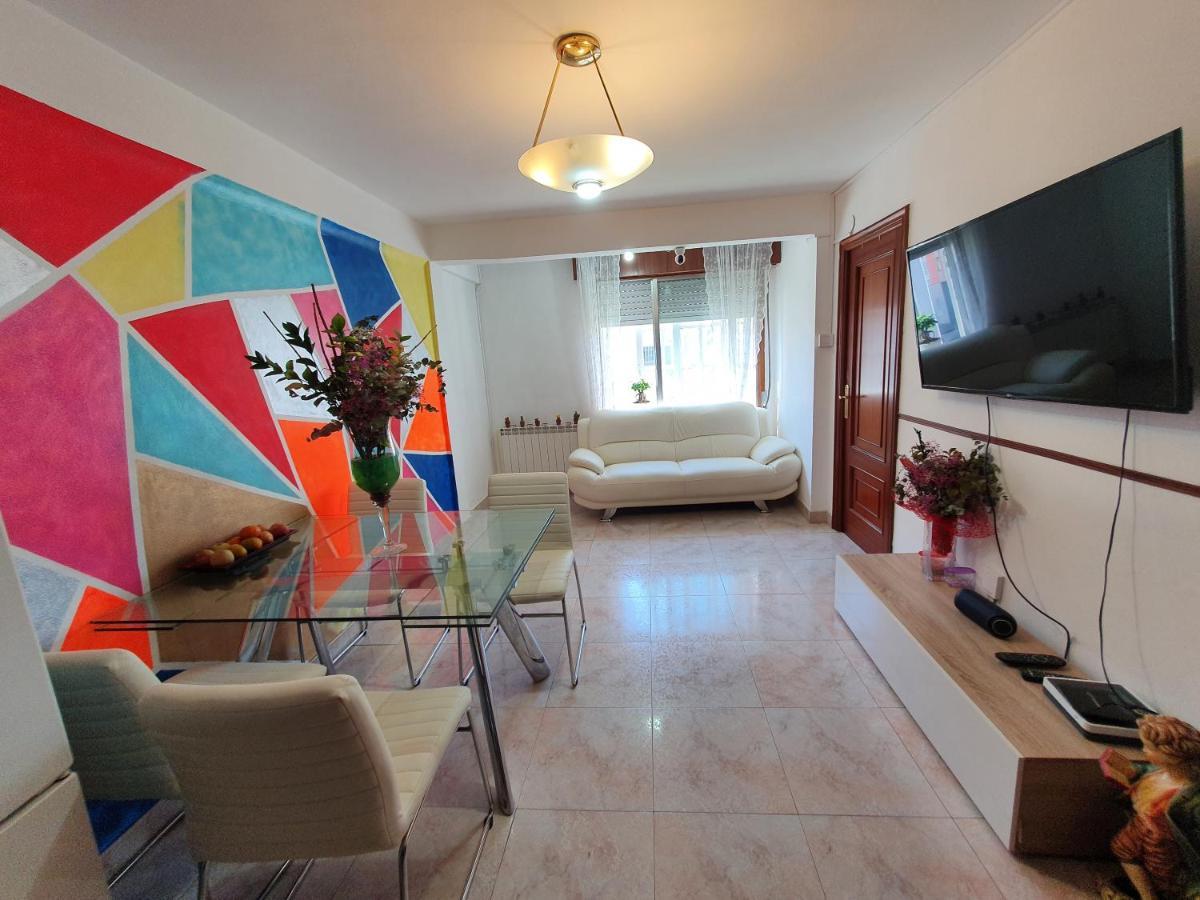Apt Para Amigos Y Familias Vigo Luaran gambar