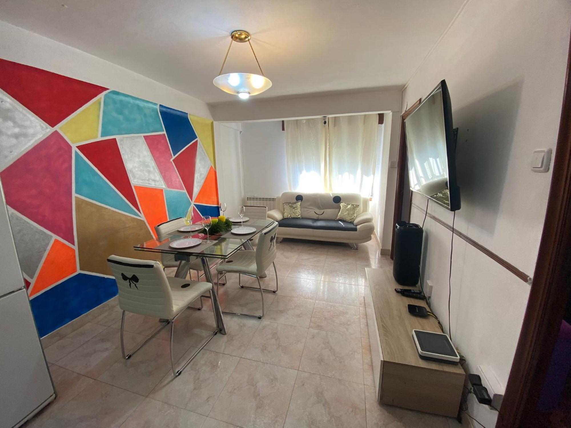 Apt Para Amigos Y Familias Vigo Luaran gambar